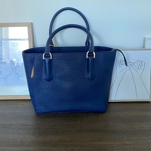 Dagne Dover Midi Tote! Discontinued Midnight Blue